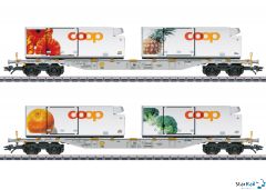 2-teiliges Set Containertragwagen "coop®"