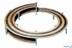 LAGGIES Gleiswendel-Komplettbausatz Grundkreis 1-gleisig