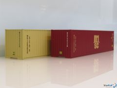 2-teiliges Set Container 40' MSC