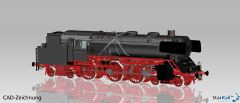 Dampflokomotive DB  BR 62 Ep. III Märklin-System Sound Rauch