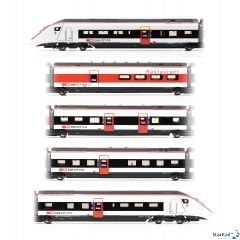 5-teiliges Grundset SBB Triebzug "Giruno" RABe 501 011 Thurgau Ep. VI Märklin-System Sound
