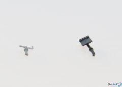 Handbremsrad und Fahrplanhalter