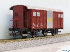 Gedeckter Güterwagen mit Bremserhaus SBB Gms “Für Güter die Bahn” 