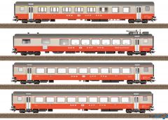 4-teiliges Set SBB Einheitswagen III Swiss Express Ep. IV