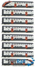 Roco BR 601 ディーゼル列車セット 7両編成 Roco BR 601 ディーゼル列車セット 7両編成 Roco BR 601 ディーゼル